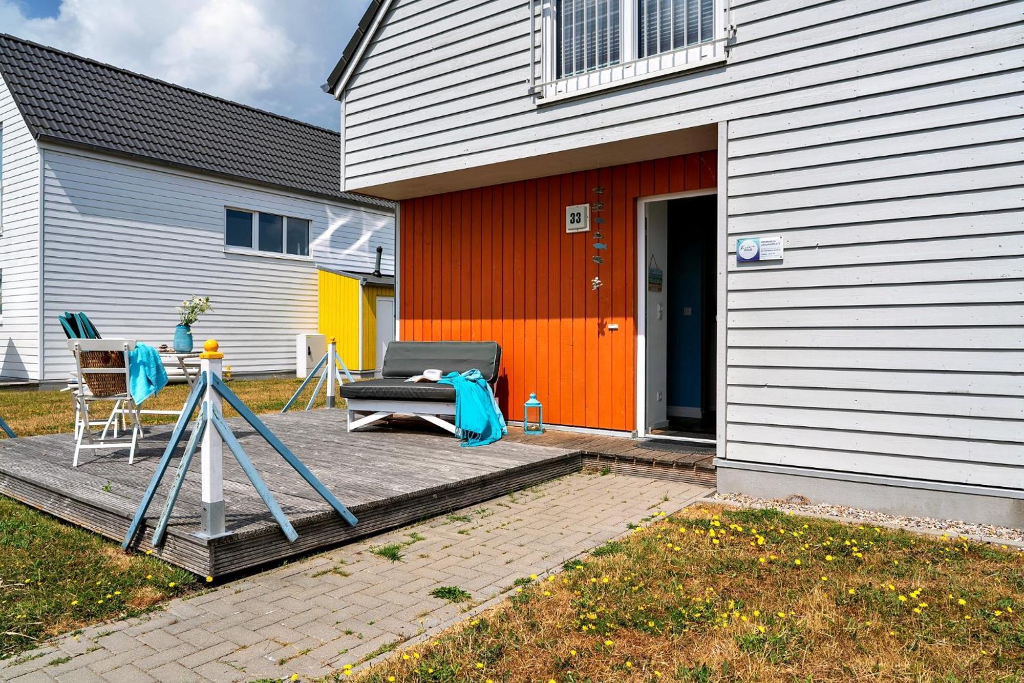 Ferienhaus Lieblingsplatz By Seeblick Ferien Oro, Direkte Wasserlage,Sauna,Kamin ออลเพนิทซ์ ภายนอก รูปภาพ